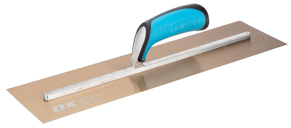 OX Tools OX-P011018 Pro Stainless Steel Plasterers Trowel 127mm X 457mm / 18in