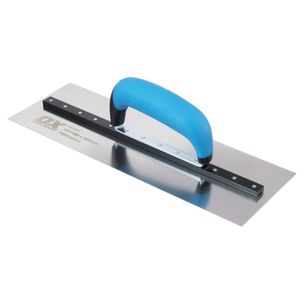 OX Tools OX-P018814 Pro Cement Finishing Trowel 120mm x 350mm / 14in