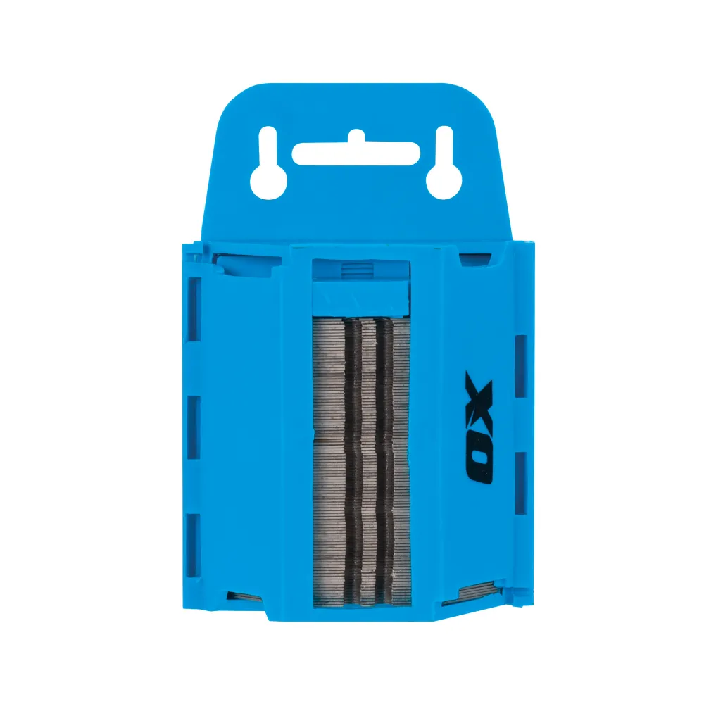OX Tools OX-P222110 Pro Heavy Duty Knife Blades and Dispenser Pack of 100