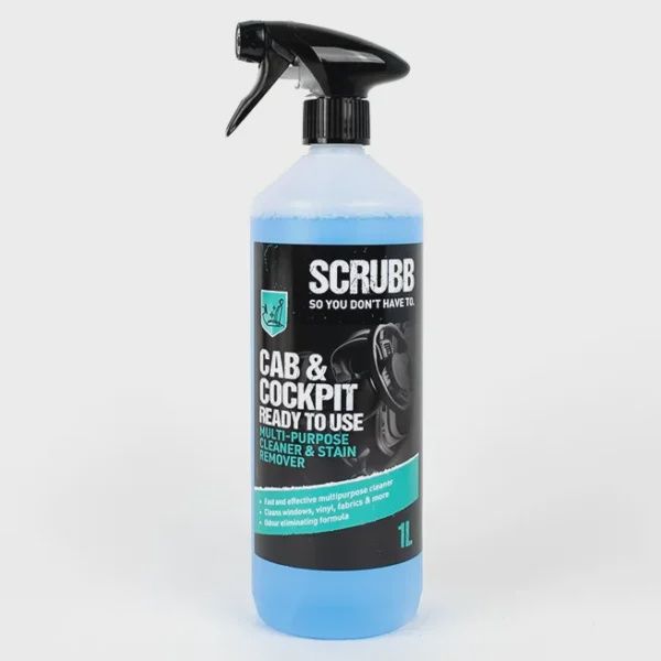 Scrubb Cab Cockpit Cleaner S21SC T100 CE 1 Litre Ready to use