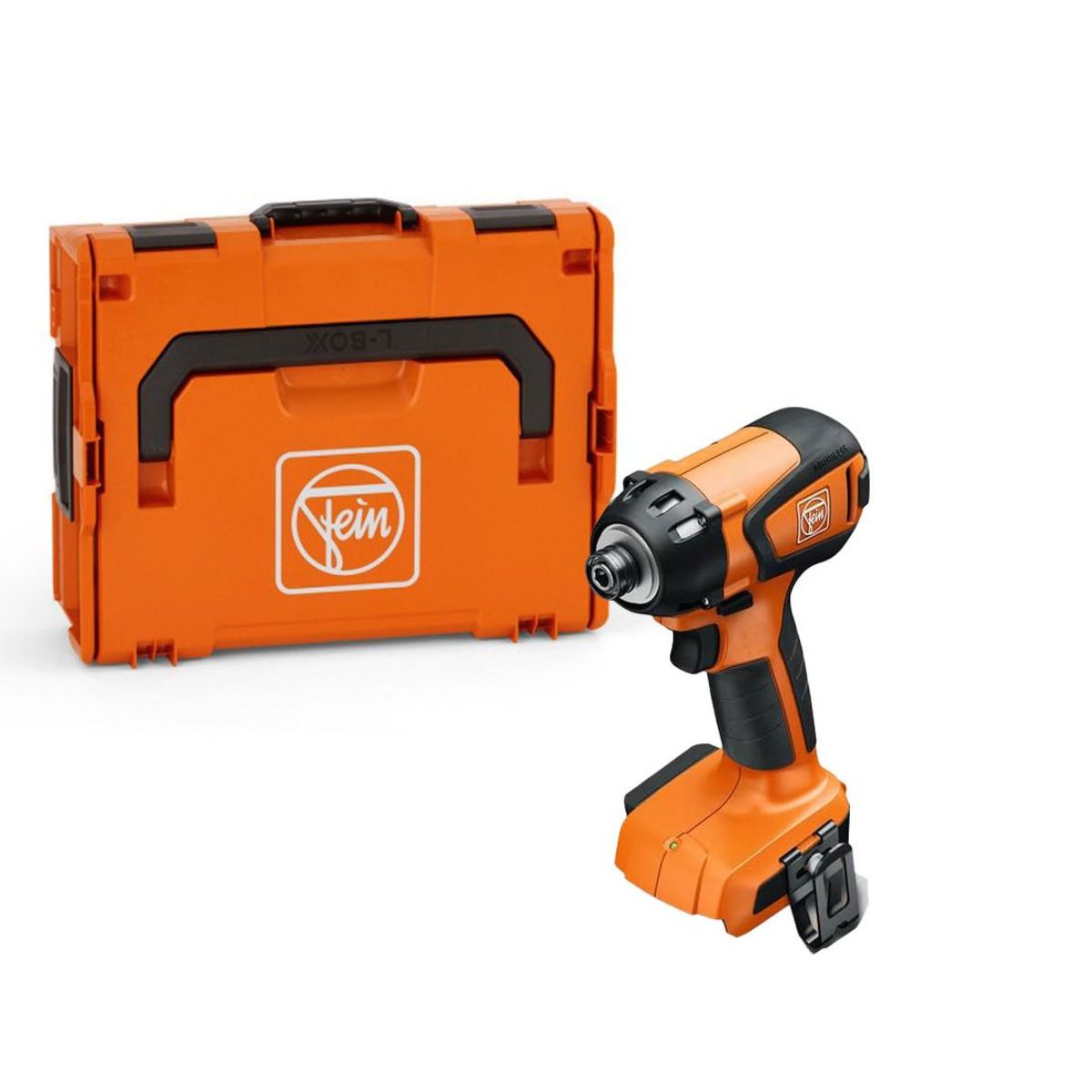 Fein 71151161000 ASCD 18-200 W4 18v Brushless Impact Driver Bare Unit in Lboxx