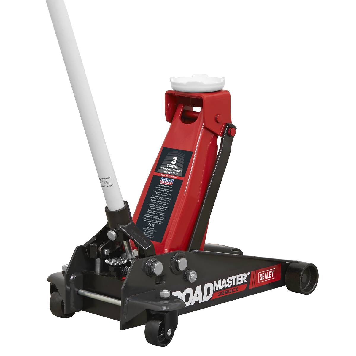 Sealey 3 Tonne Trolley Jack 3290CX Roadmaster img