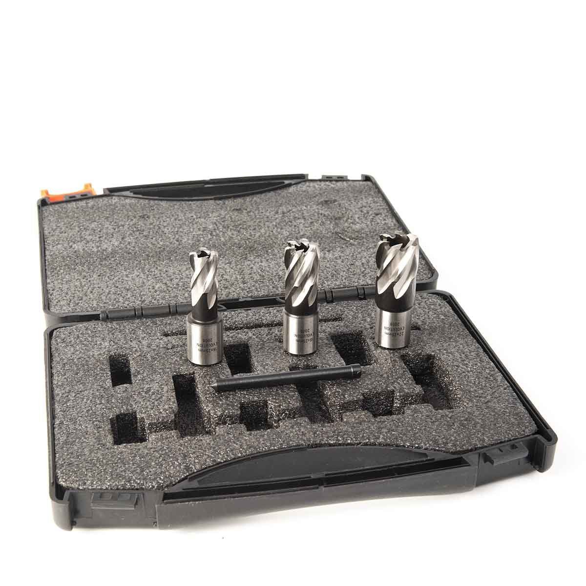 Evolution Short Broaching Cutter Kit 3pc