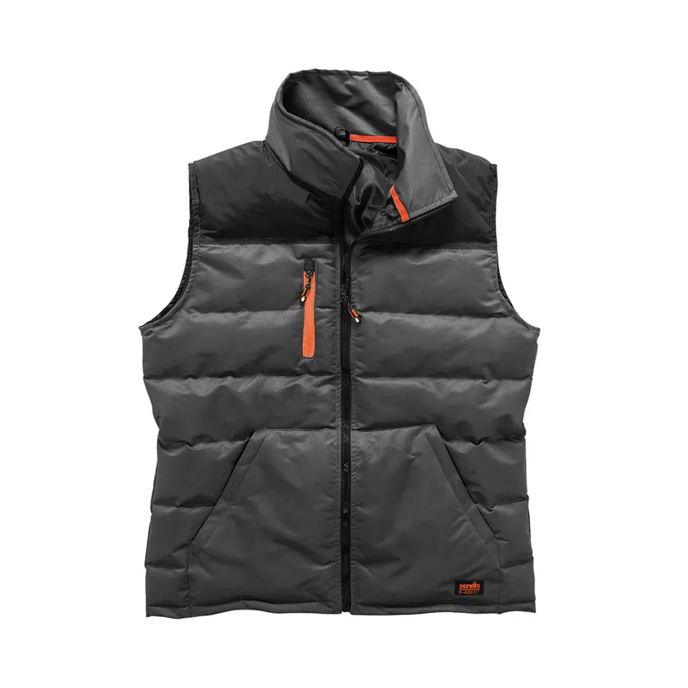 Scruffs T54598 Worker Bodywarmer Black / Charcoal Small