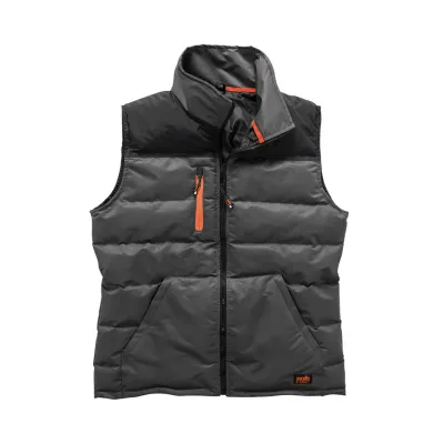 Scruffs T54602 Worker Bodywarmer Black / Charcoal XXL