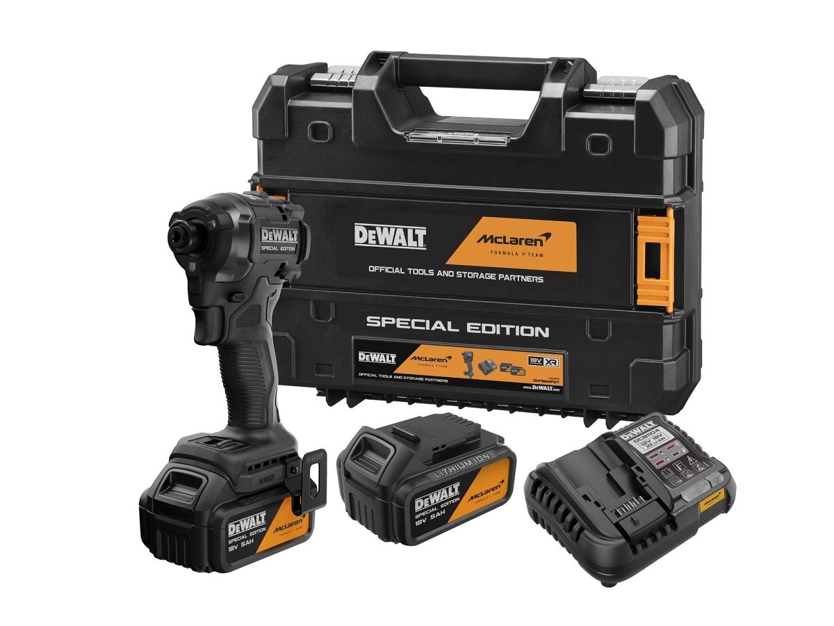 Dewalt x McLaren F1 DCF86MP2T 18v Impact Driver Kit 2 x 5.0Ah Li-ion