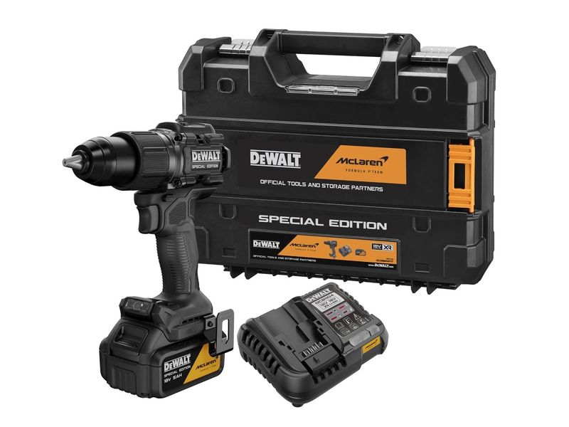 Dewalt x McLaren F1 DCD86MP1T 18v Combi Drill Kit 1 x 5.0Ah Li-ion