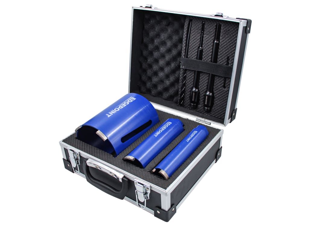 EdgePoint 7pc Dry Diamond Core kit EDGDCDKIT7