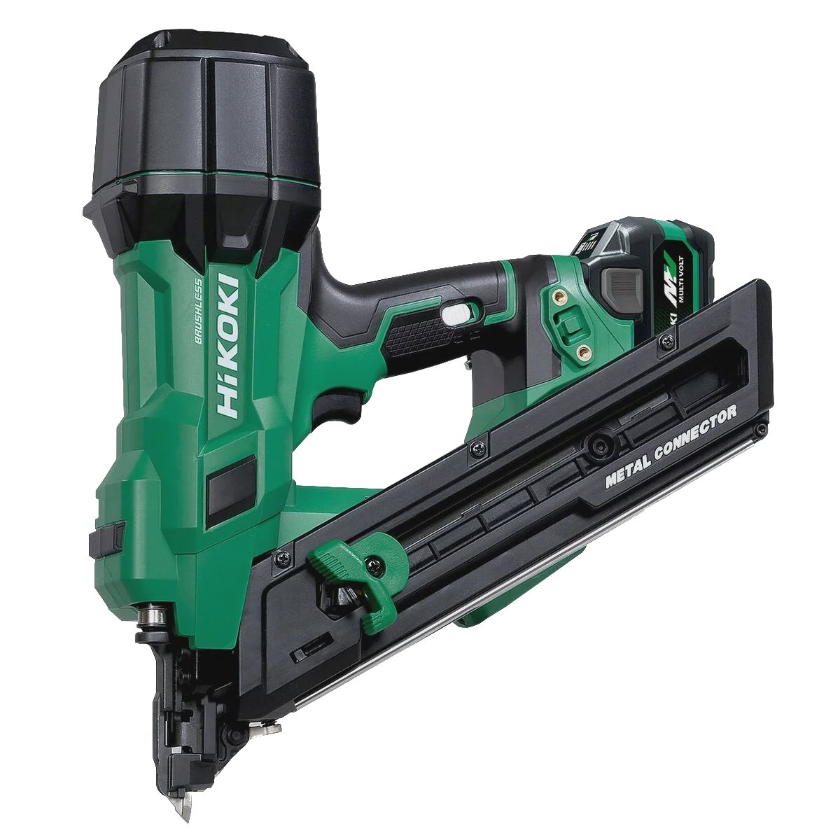 Hikoki NR1838DKAJXZ 18v 2x5.0Ah Brushless Metal Connector Nail Gun Kit