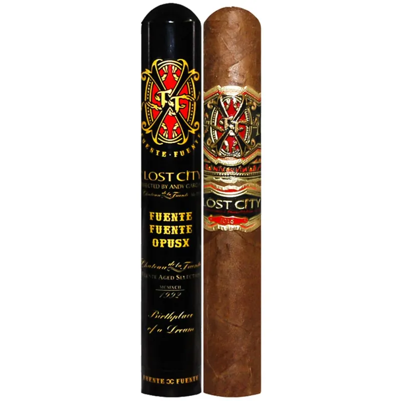 Fuente Lost City Double Robusto Tubo