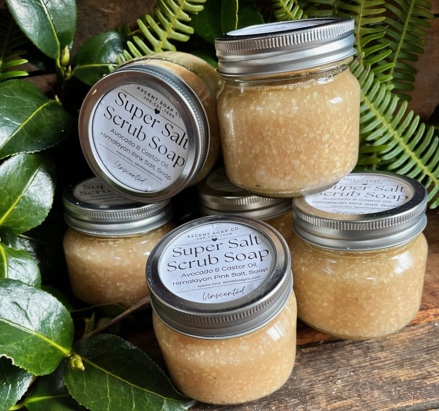 Super Salt Scrub Soap