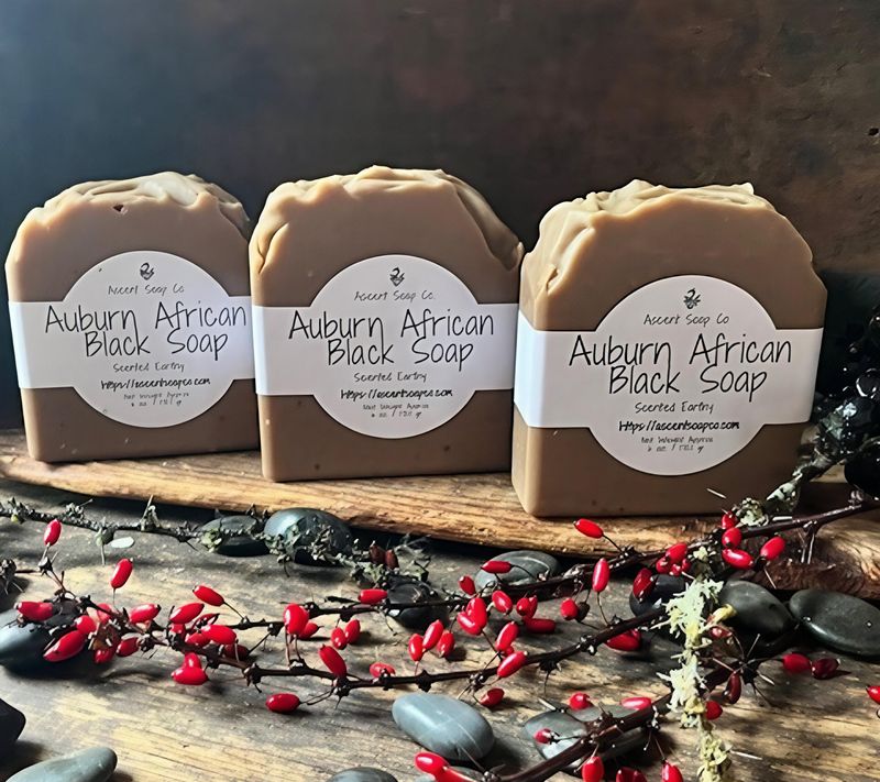Auburn African Black Soap