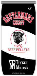 12% Beef Pellet Cattlemans Select