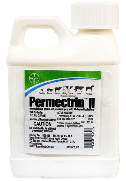 BAYER PERMECTRIN II SPRAY - 8 OZ