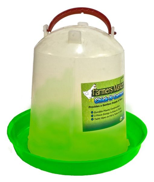 Chick-N-Canteen Chicken Water Supply 13" Large Plastic