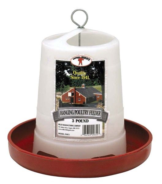 Plastic Hanging Feeder 3 lbs