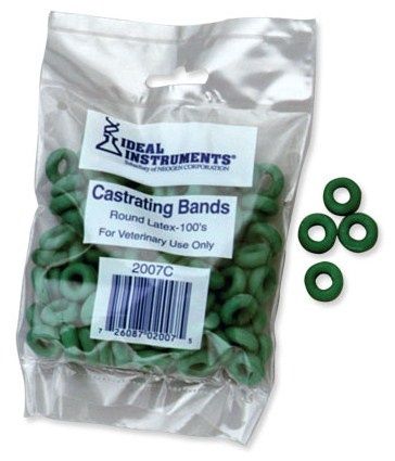 Castrating Bands Latex 100pk