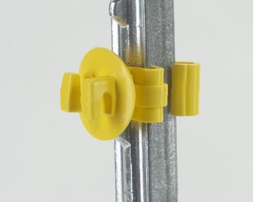 SNUG T-POST INSULATOR - Yellow