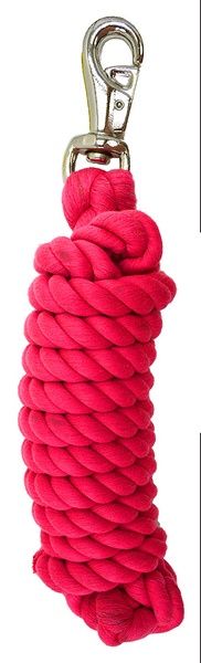 PARATRADE POLY LEAD ROPE BRASS SNAP - RED