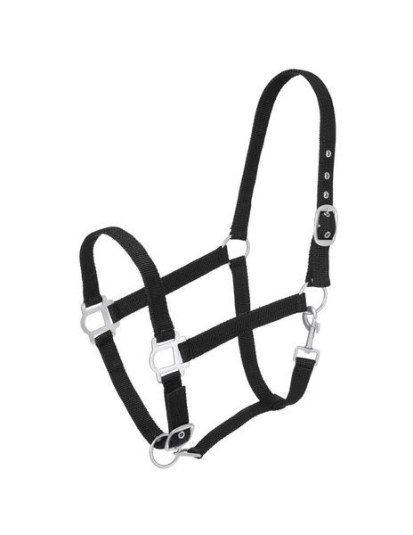 TOUGH-1 SATIN HORSE HALTER WITH SNAP