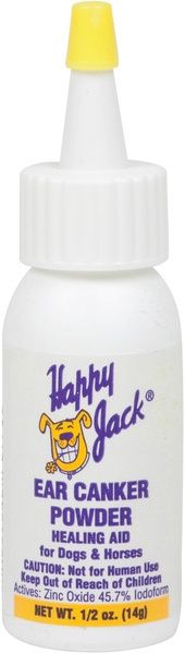 Ear Canker Powder for Dogs 0.5-oz