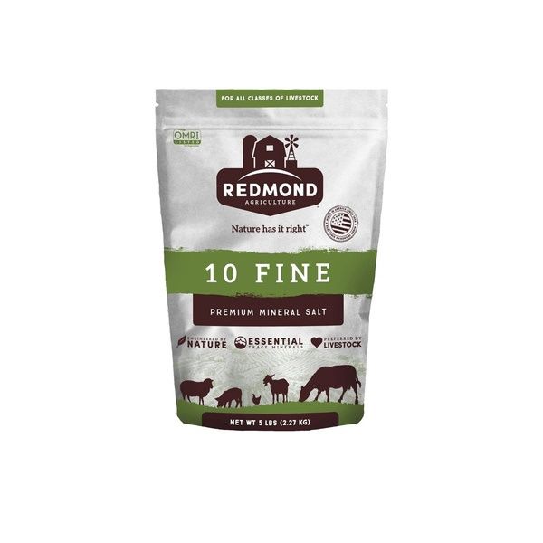Redmond 10 Fine Premium Salt 5LB
