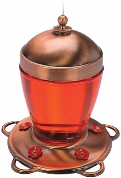 Jubilee Hummingbird Feeder- Copper