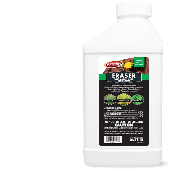 Eraser Weed &amp; Grass Killer Concentrate 1-Pint