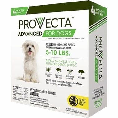 Provecta Advanced for Small Dogs 5-10 LBS - 4 Doses