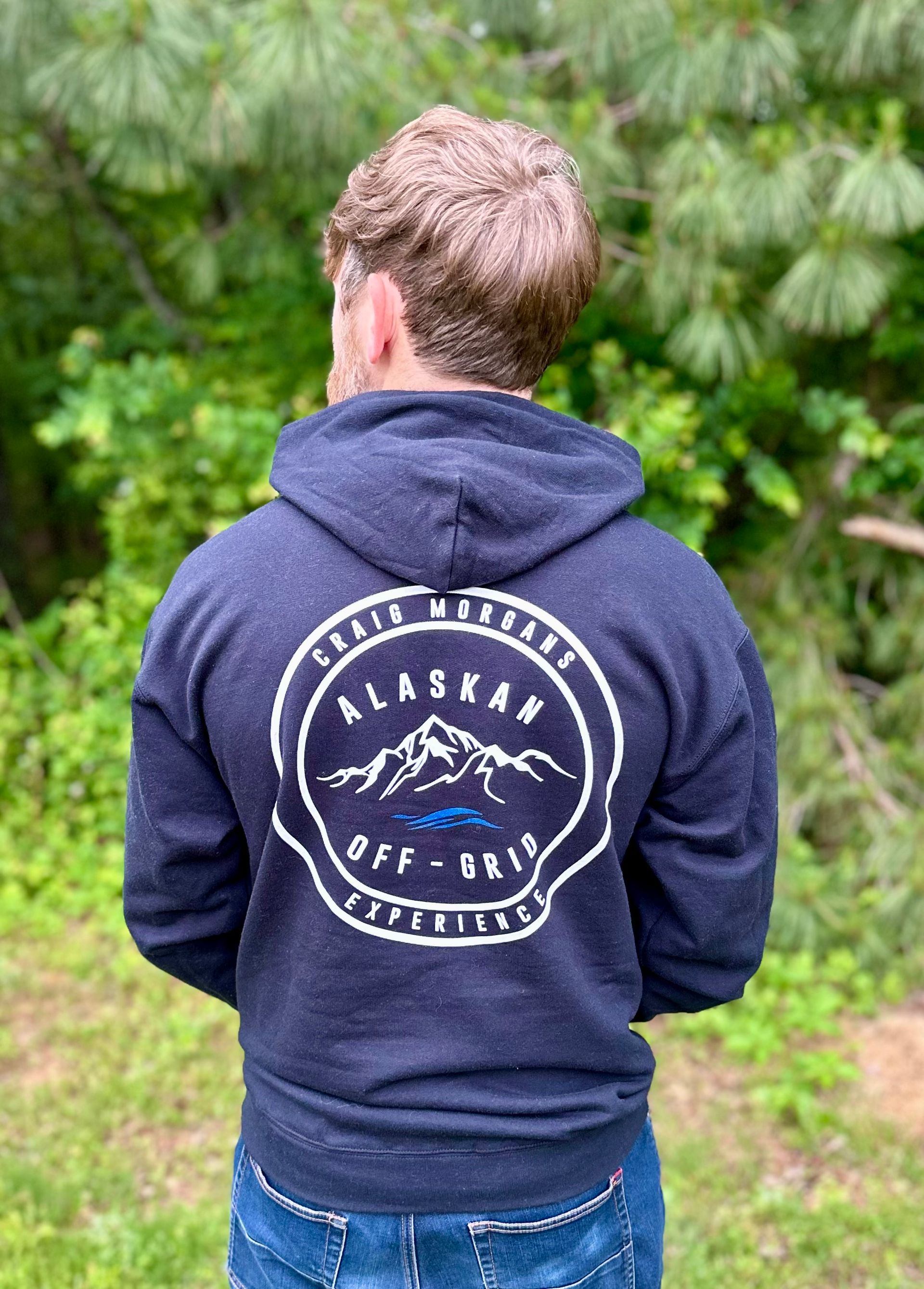 Black JL Logo Hoodie