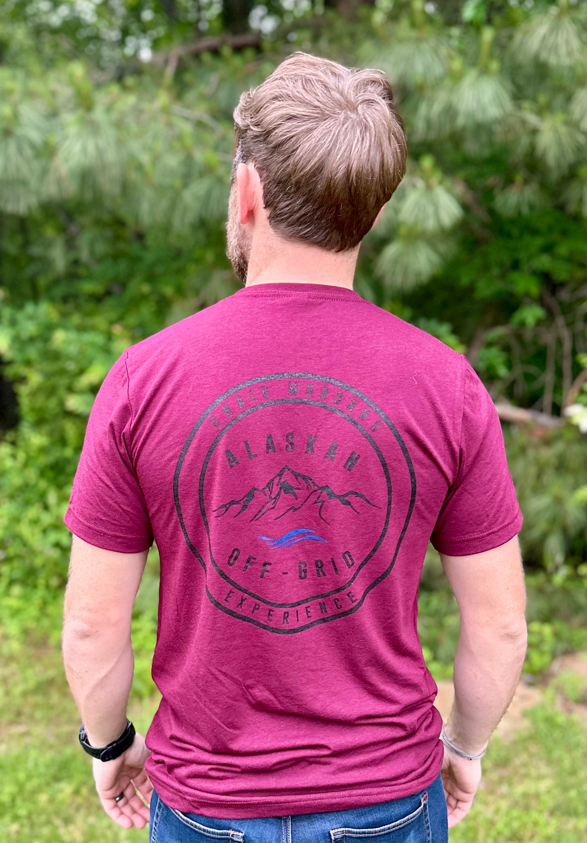 Maroon JL Logo T-Shirt