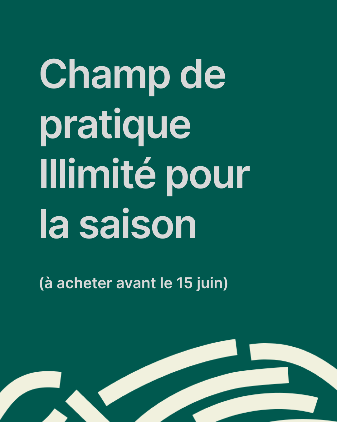 Champ de pratique illimité
