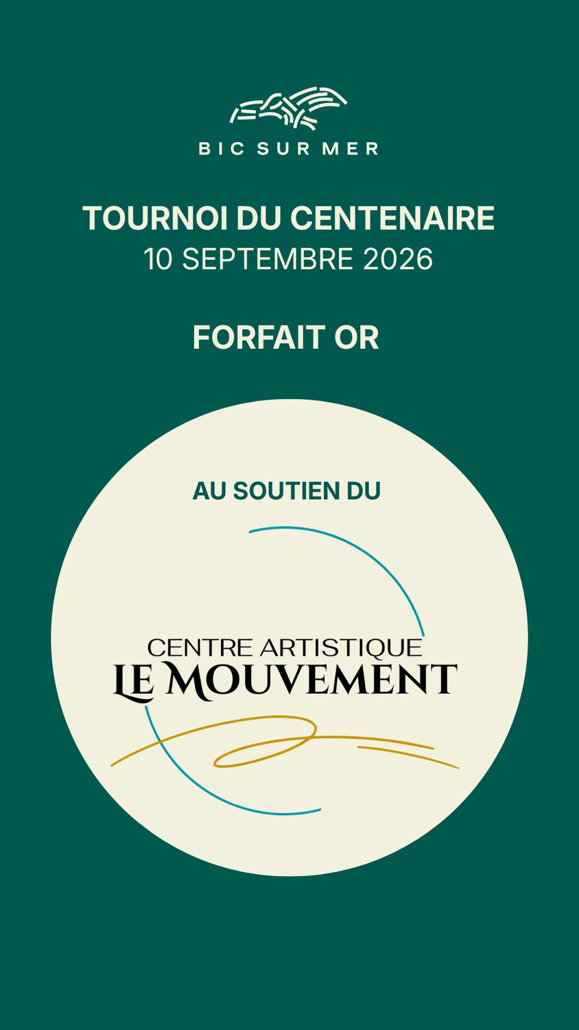 Tournoi du Centenaire : Commanditaire Or