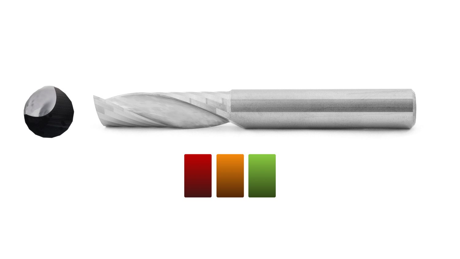 EDP 1021 - 1/4 x 1 x 1/4 x 2-1/2 - SINGLE FLUTE UPCUT - GENERAL PURPOSE