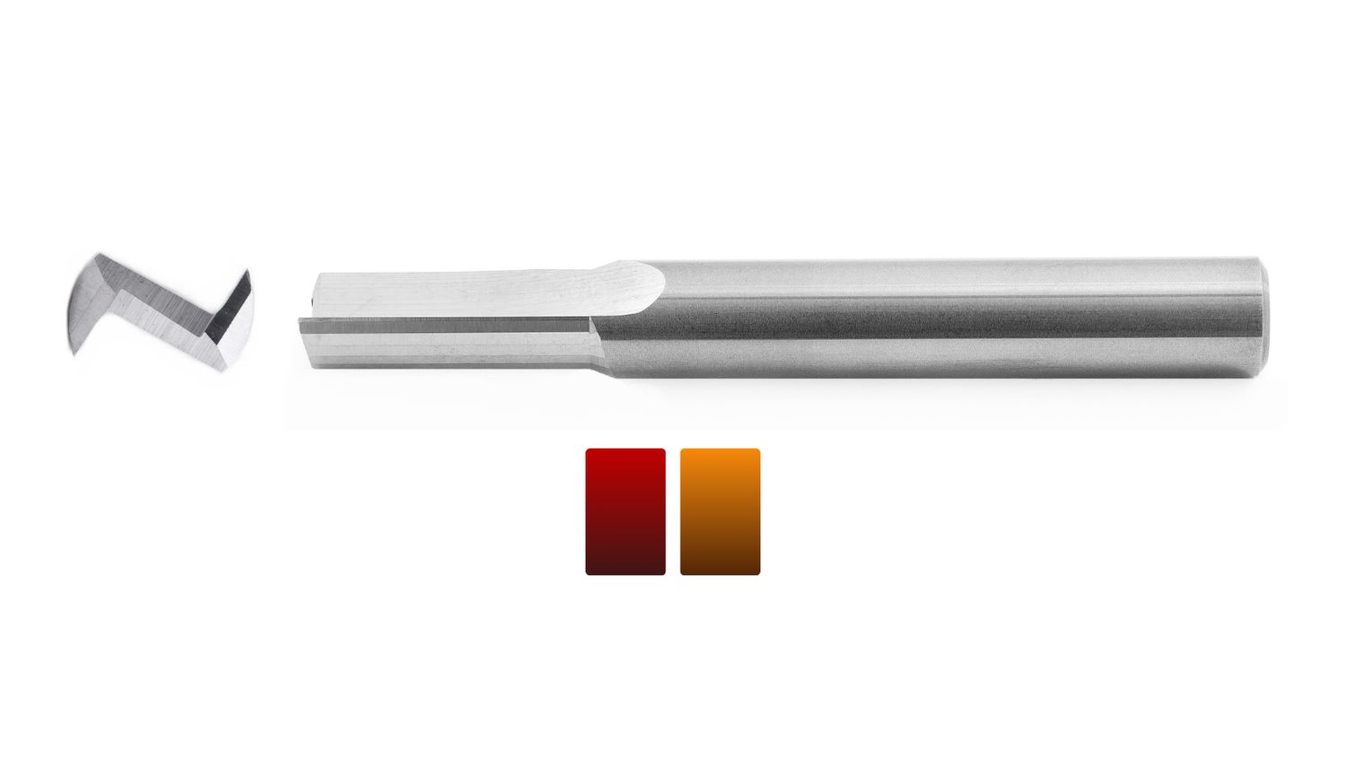 EDP 2169 - 3/8 x 2 x 3/8 x 3-1/2 - TWO STRAIGHT FLUTE