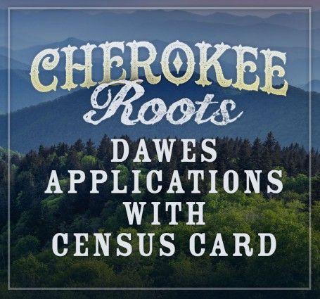 Dawes Application with Census Card