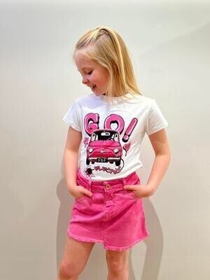 Fun Fun Rokje Fluo Roze