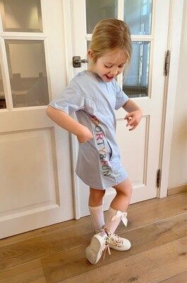 Fun Fun shirtkleedje blue