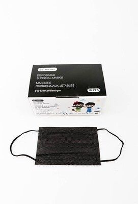 Mondmaskers kind 4-12j zwart