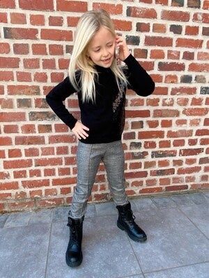 Pied de poule pantalon