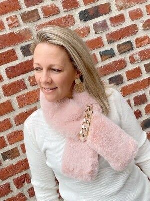 Powder Pink chained bontje