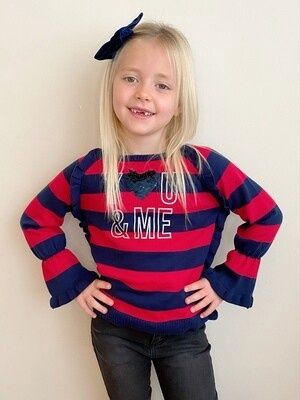 Striped sweater / pull
