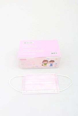 Roze Mondmaskers kind 4-12j