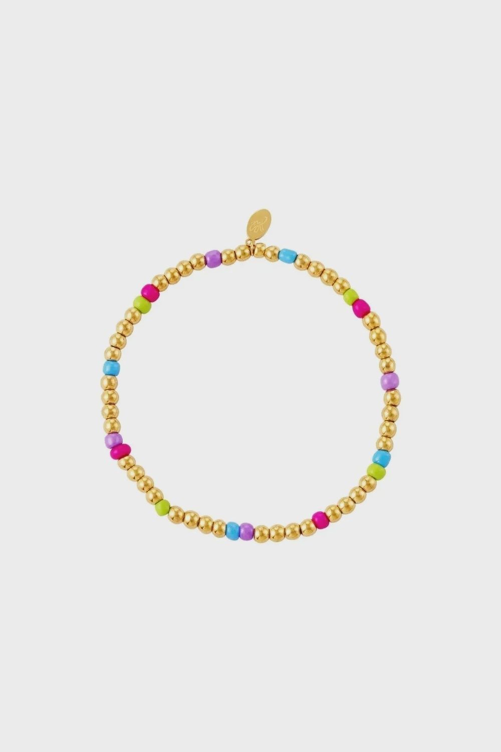 Rosé Kleurrijke armband