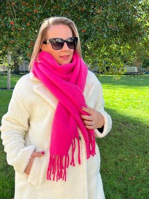 Sjaal roze