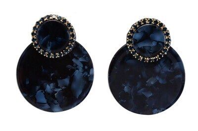 Warda oorbel Blue
