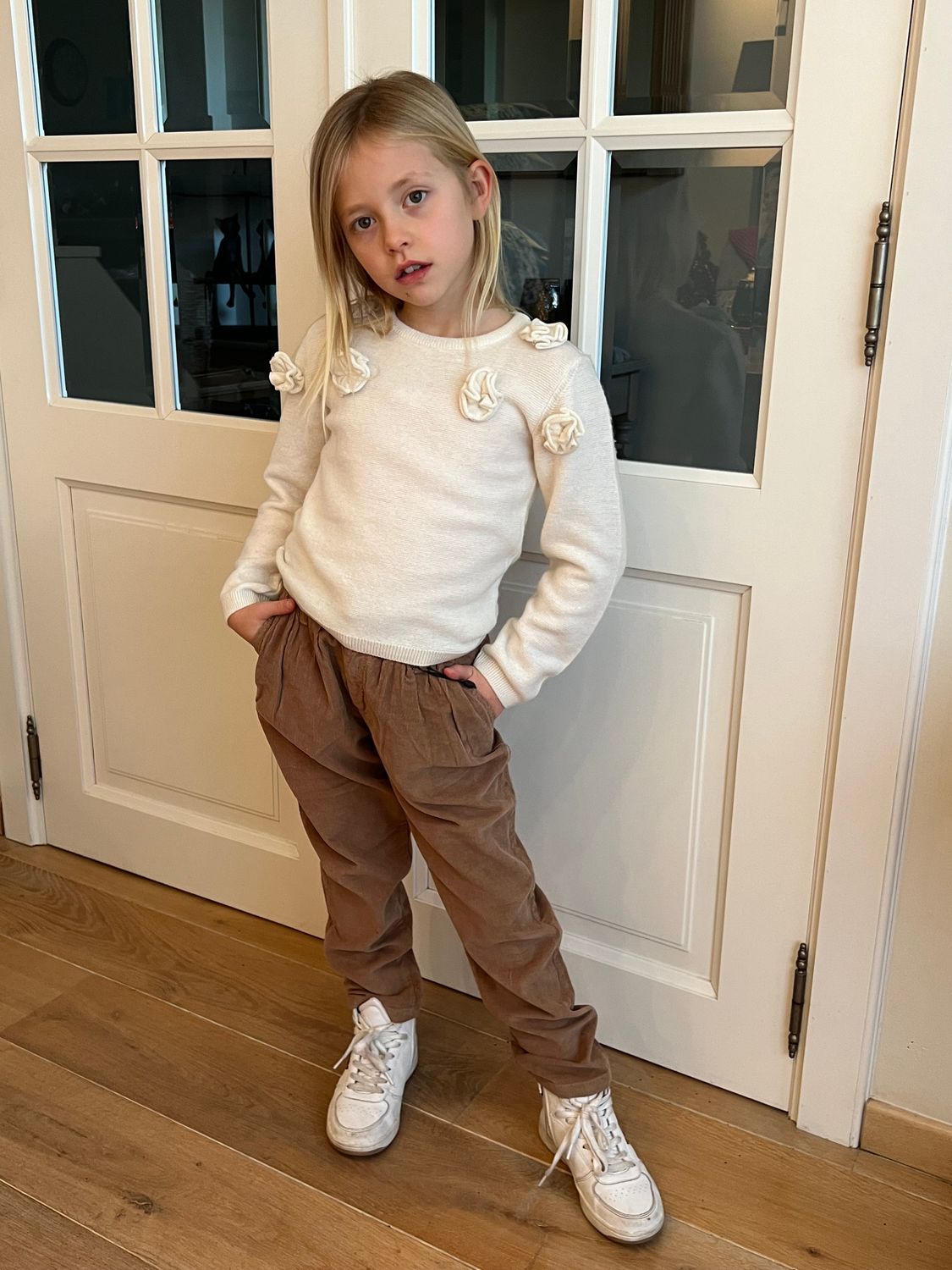 Fun Fun Broek almond