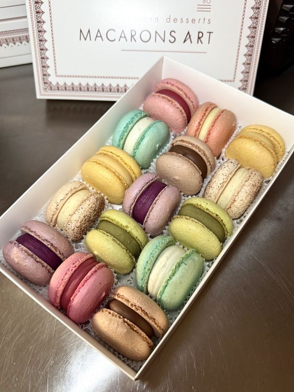 Degustacinis macarons rinkinys 15 vnt.