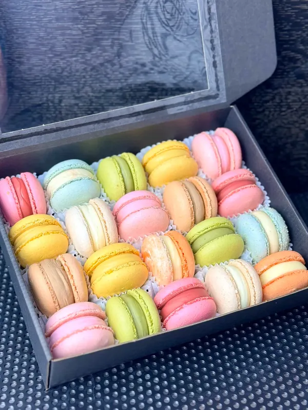 Degustacinis macarons rinkinys 20 vnt.