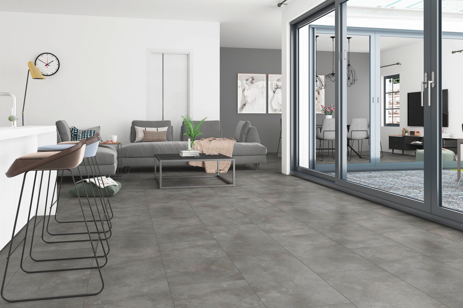 Grande 4502 (dryback) Concrete Grey